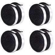 BBQ Smoker Gasket Tape, Self-Adhesive High-Temperature Seal, 8 Pack, 450 x 2.8cm