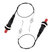 Piezo Spark Ignition Set, 2 Kits, M10x1 Electrode, 30cm Wire