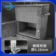 Charcoal Ignition and Storage Stove with Pull-Out Ash Drawer