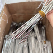 Stainless Steel BBQ Skewers and Meat Hanging Hooks, 12-30cm, 1 Piece
