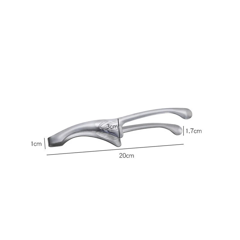 Stainless Steel BBQ Tongs for Grilling, S/M/L Sizes - S