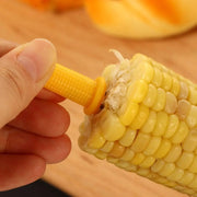 Yellow Stainless Steel & PP Corn Holders for BBQ, 10, 30 or 50 Pack