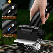 Electric BBQ Grill Brush, Rechargeable Stainless Steel BSEVB Cleaning Tool