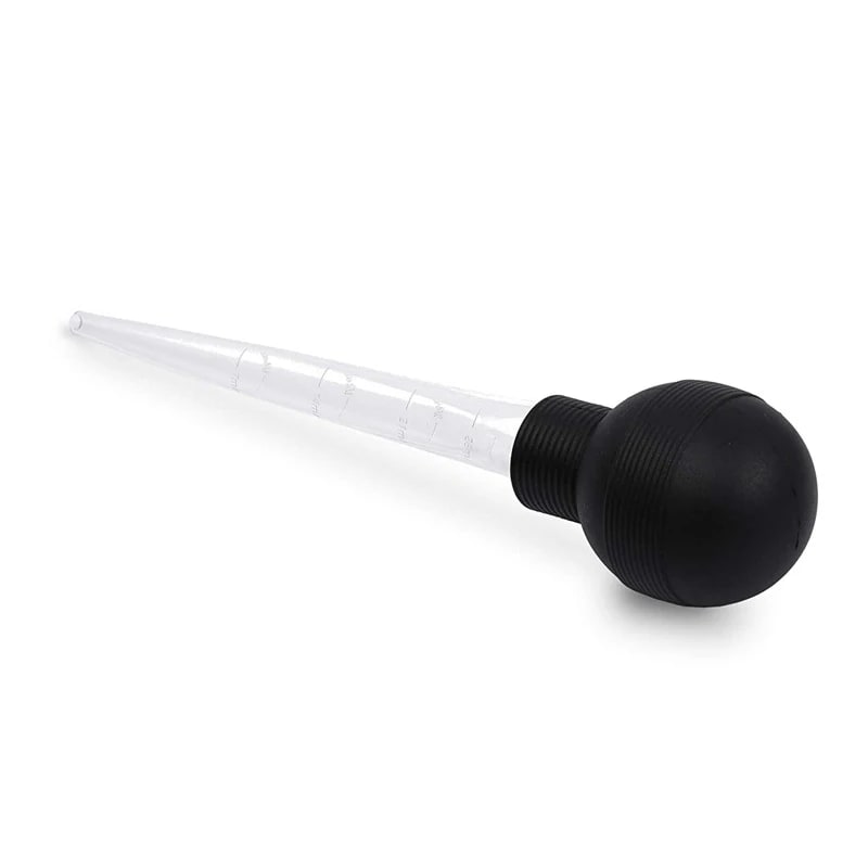 BBQ Poultry Baster Syringe with Cleaning Brush, 29.5cm