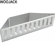 WOOJACK Stainless Steel Charcoal Basket, 38.5 x 11 x 7.5 cm BBQ Fuel Holder