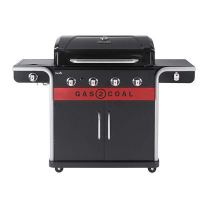 Hybrid Gas To Charcoal Grill 440 Gas2Coal Patented Tray 61x24x46cm