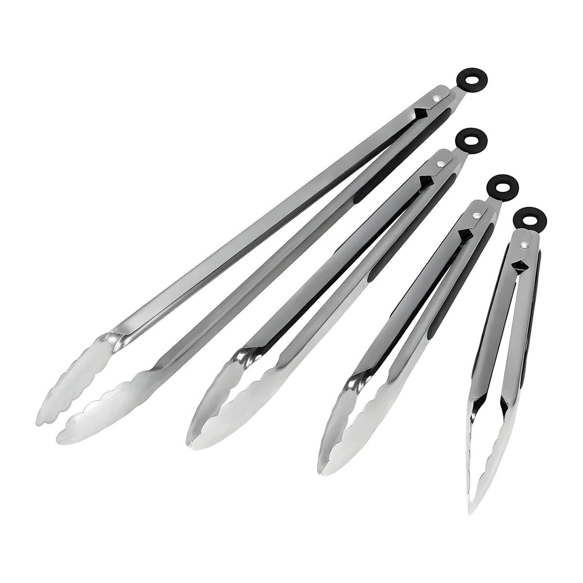 Stainless Steel BBQ Tongs – 9 to 16 Inch