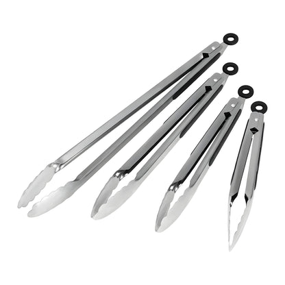 Stainless Steel BBQ Tongs – 9 to 16 Inch