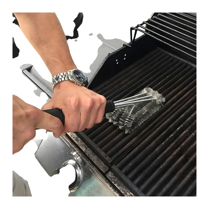 BBQ Grill Cleaning Brush & Scraper – 12 or 18 Inch