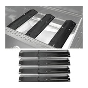 Adjustable BBQ Heat Plates and Flame Tamer Replacement Shields, Enamel, 30-56cm
