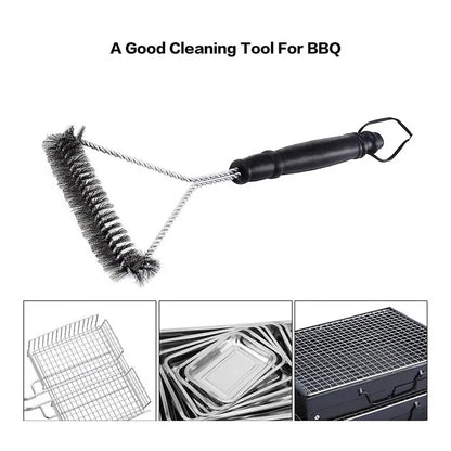 New Kitchen Accessories BBQ Grill Brush and Scraper Barbecue Kit Cleaning Brush