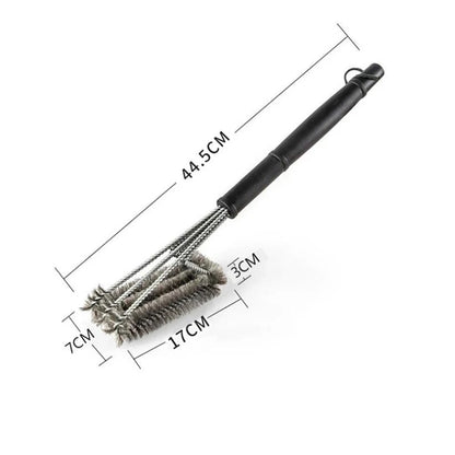 New Kitchen Accessories BBQ Grill Brush and Scraper Barbecue Kit Cleaning Brush  - 18 inch brush