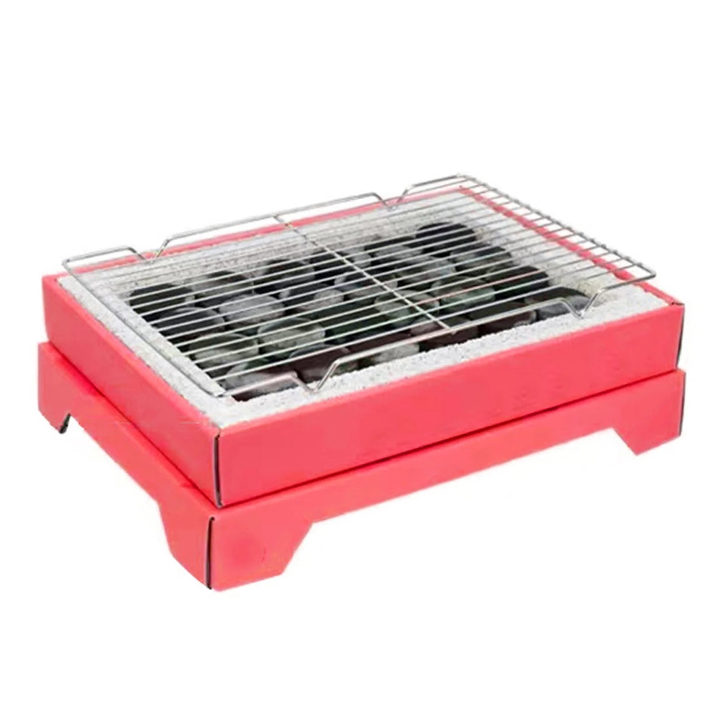1PCS Stainless Steel Mat Net Grid Shape Rectangle Grill Grilling Mesh Net BBQ To