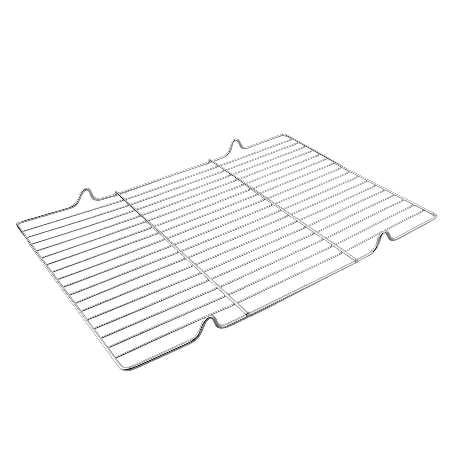 1PCS Stainless Steel Mat Net Grid Shape Rectangle Grill Grilling Mesh Net BBQ To