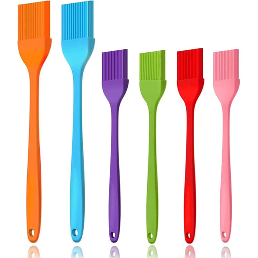 LMETJMA Silicone Basting Brush Upgrade Heat Resistant Pastry Brush Oil Brush For