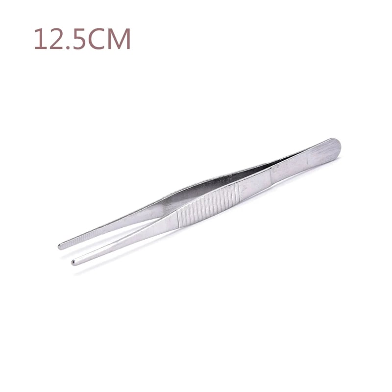1PC Stainless Steel Kitchen Gadgets Barbecue Tongs Food Tongs Food Clip Tweezers