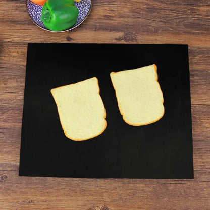 1-6Pcs BBQ Grill Mat Non-stick Mat Heat Resistant Grill Mat Outdoor Baking Reusa