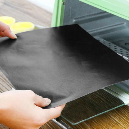 1-6Pcs BBQ Grill Mat Non-stick Mat Heat Resistant Grill Mat Outdoor Baking Reusa