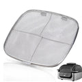 Stainless Steel Splatter Shield For AG301 Reusable 5-in-1 Indoor Grill - Silver