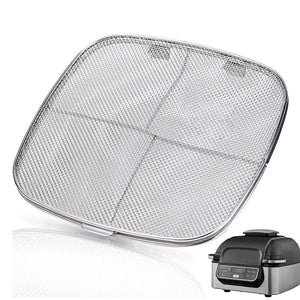 Stainless Steel Splatter Shield For AG301 Reusable 5-in-1 Indoor Grill - Silver