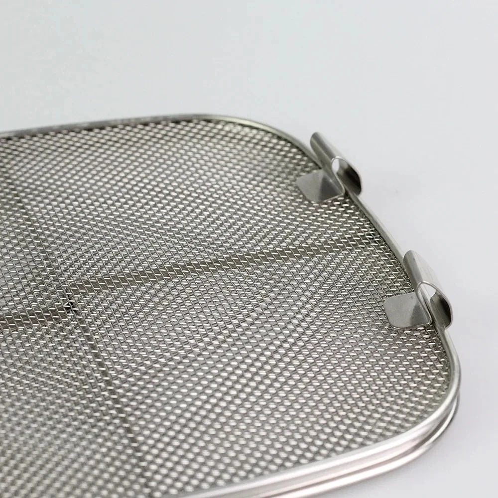 Stainless Steel Splatter Shield For AG301 Reusable 5-in-1 Indoor Grill - Silver