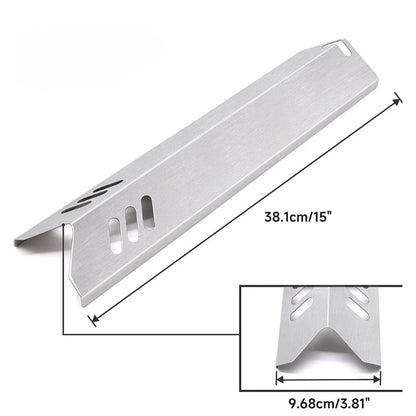 2/4 pcs Grill Heat Tents Stainless Steel Universal Grill Heat Tents for Gas Gril