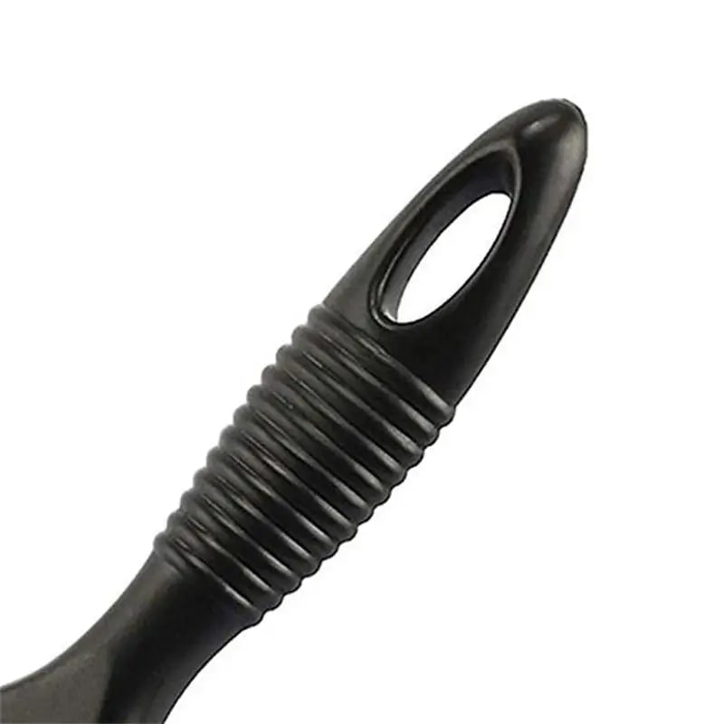 For Barbecue Grill Brush Steel Wire Bristles BBQ Cleaning Brushes D - 1Pcs Black