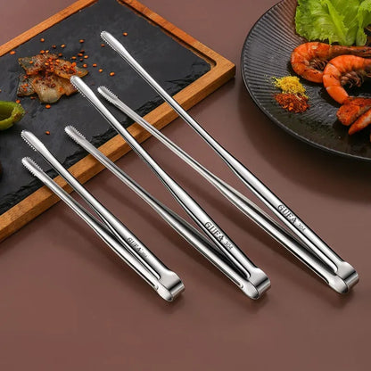 Grill Tongs Meat Culinary Nippers Camping Dishes Stainless Bruseptsy For Food Ki
