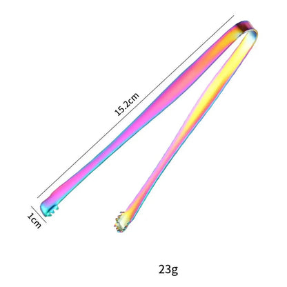 Grill Tongs Meat Culinary Nippers Camping Dishes Stainless Bruseptsy For Food Ki - Colorful