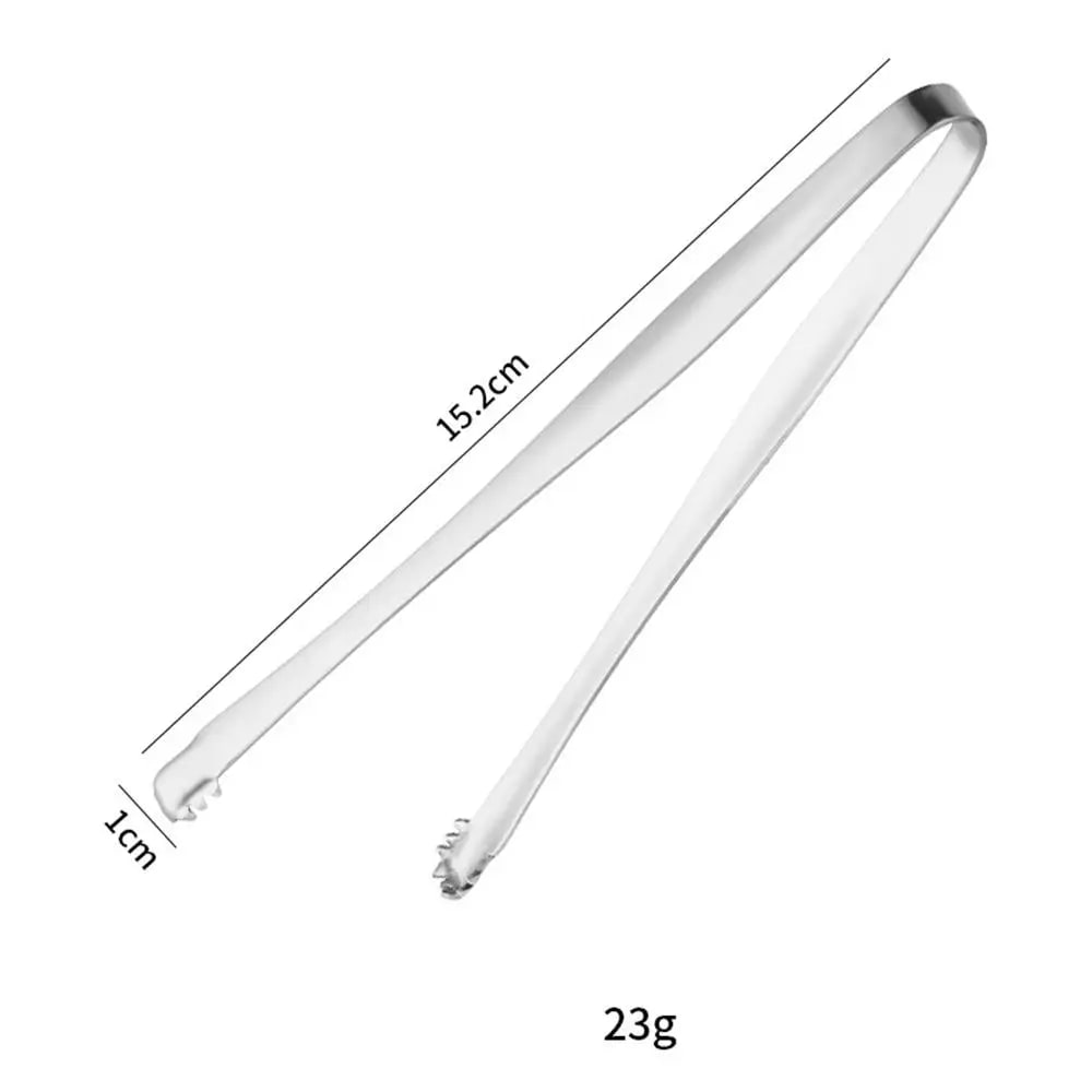 Grill Tongs Meat Culinary Nippers Camping Dishes Stainless Bruseptsy For Food Ki - Silver