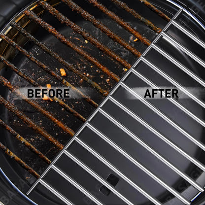 Safe Grill Brush - Bristle Free BBQ Grill Brush - Rust Resistant Stainless Steel