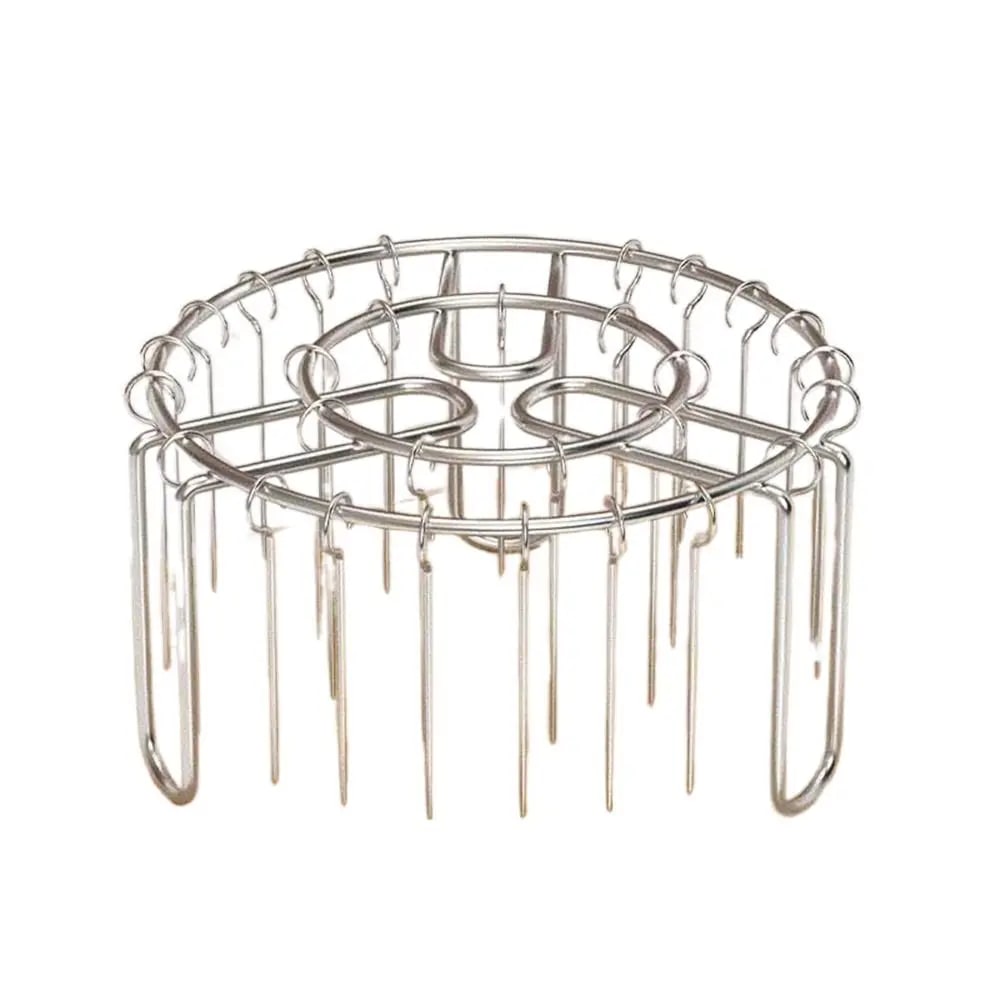 Stainless Steel Vertical Grill Rack Detachable String Grill Vertical Barbecue Sk
