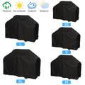 Black Waterproof BBQ Cover Outdoor BBQ Accessories Grill Cover Anti Dust Rain Ga