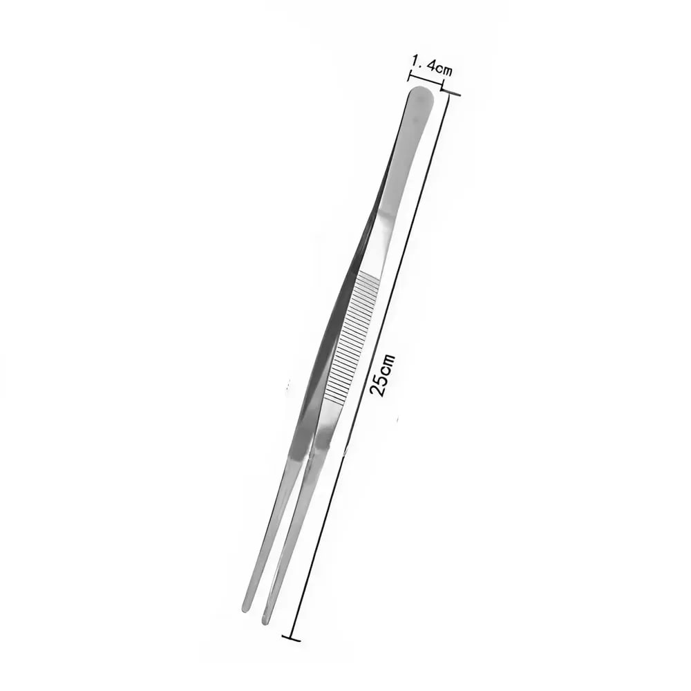 304 Stainless Steel Long-Handle BBQ Tongs with Non-Slip Grip – product image 8