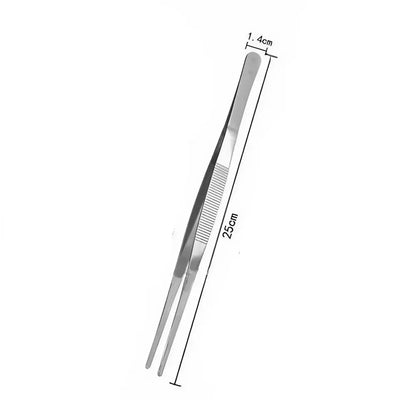 304 Stainless Steel Long-Handle BBQ Tongs with Non-Slip Grip – product image 8