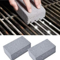 BBQ Grill Cleaning Stone & Handle – 1 Piece