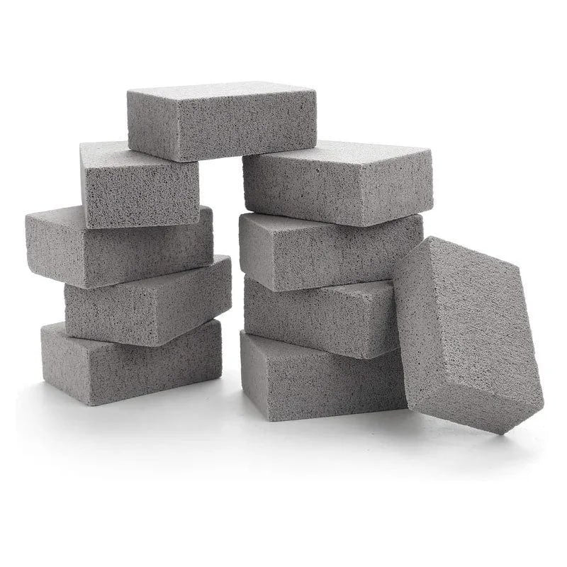 BBQ Grill Cleaning Stone & Handle – 1 Piece – product image 6
