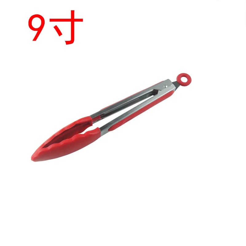 Silicone-Tipped Stainless Steel Kitchen Tongs – 7–12in – product image 9