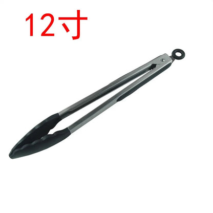 Silicone-Tipped Stainless Steel Kitchen Tongs – 7–12in – product image 12