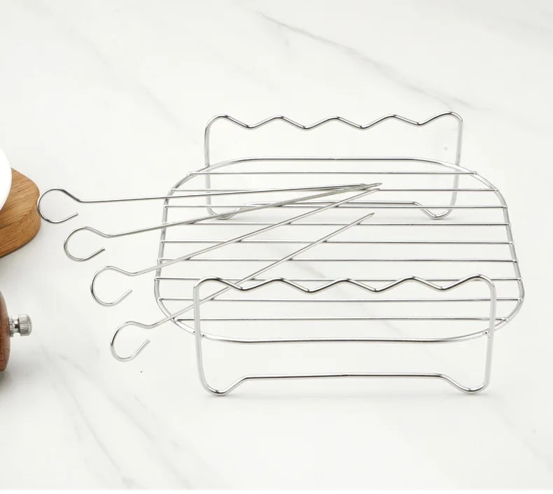 Air Fryer Grill Rack & Skewer Set – product image 6