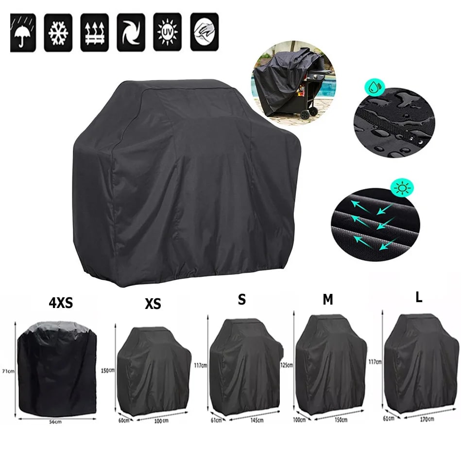 Heavy-Duty Waterproof BBQ Cover – 5 Sizes – product image 1