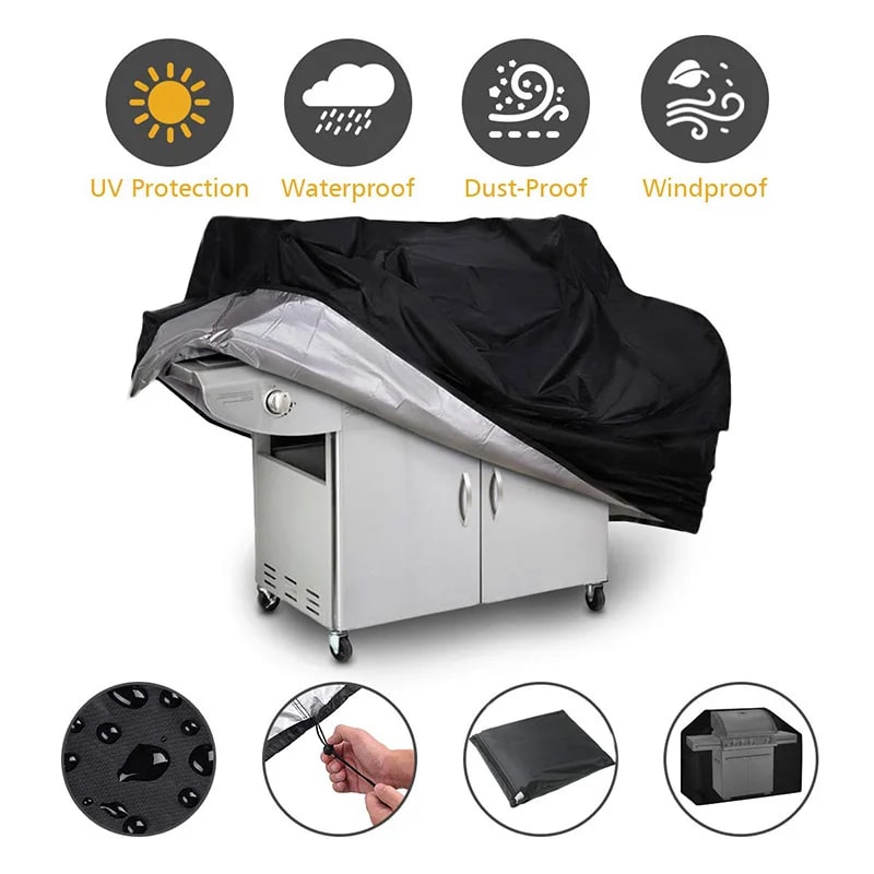 Heavy-Duty Waterproof BBQ Cover – 5 Sizes – product image 2