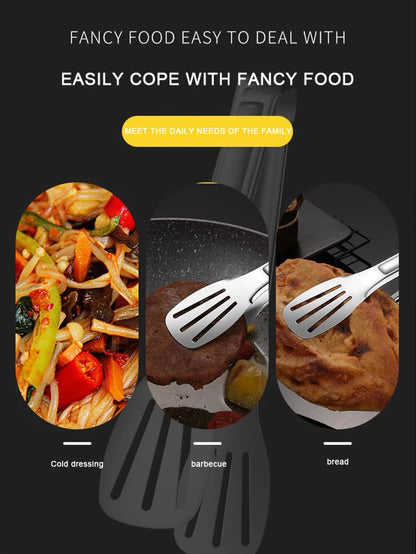 Stainless Steel Food Tongs for BBQ, Salad & Serving – product image 4