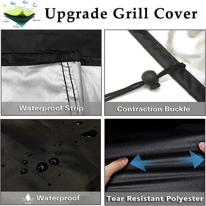 Heavy-Duty Waterproof BBQ Cover – Multiple Sizes – product image 3