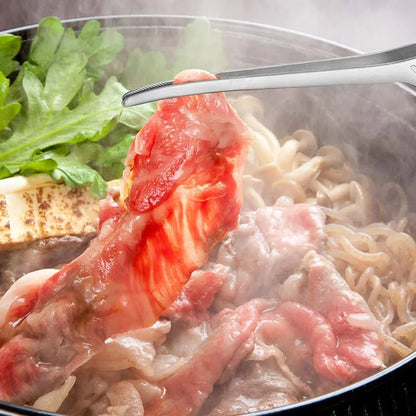 Stainless Steel BBQ Serving Tongs with Non-Slip Grip – product image 4
