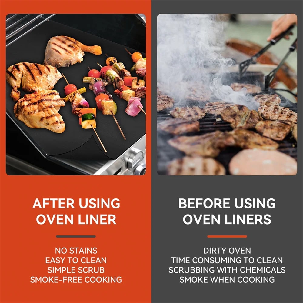 Reusable Non-Stick Oven Liners for Electric & Gas Ovens – product image 4
