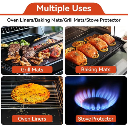 Reusable Non-Stick BBQ & Oven Liners – Heat Resistant – product image 6