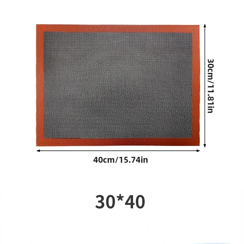30 × 40cm Reusable Perforated Silicone Grill & Baking Mat – product image 6