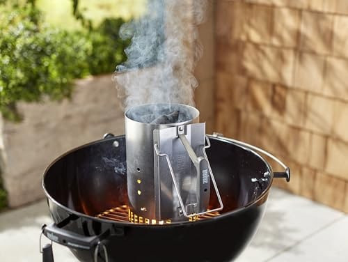 Aluminised Steel Charcoal Chimney Starter – product image 6