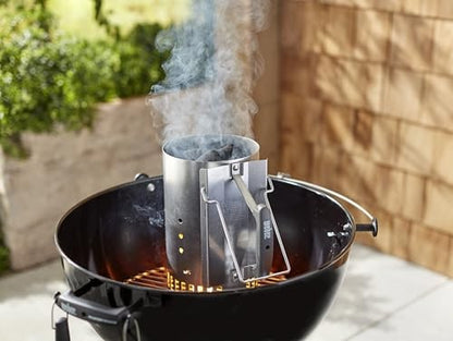 Aluminised Steel Charcoal Chimney Starter – product image 6